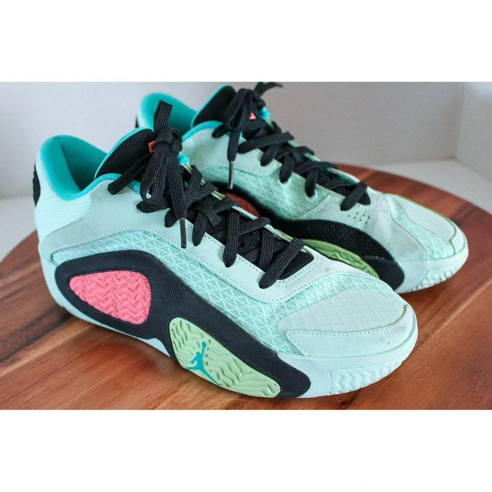 Nike Basketball Shoes Mens 8 Mint Green Jordan Tatum 2 Vortex Sneaker FJ6457-300